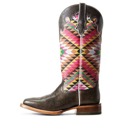 Ariat Western: Fonda Botas Western Mujer - Gris (OGNAK6425)